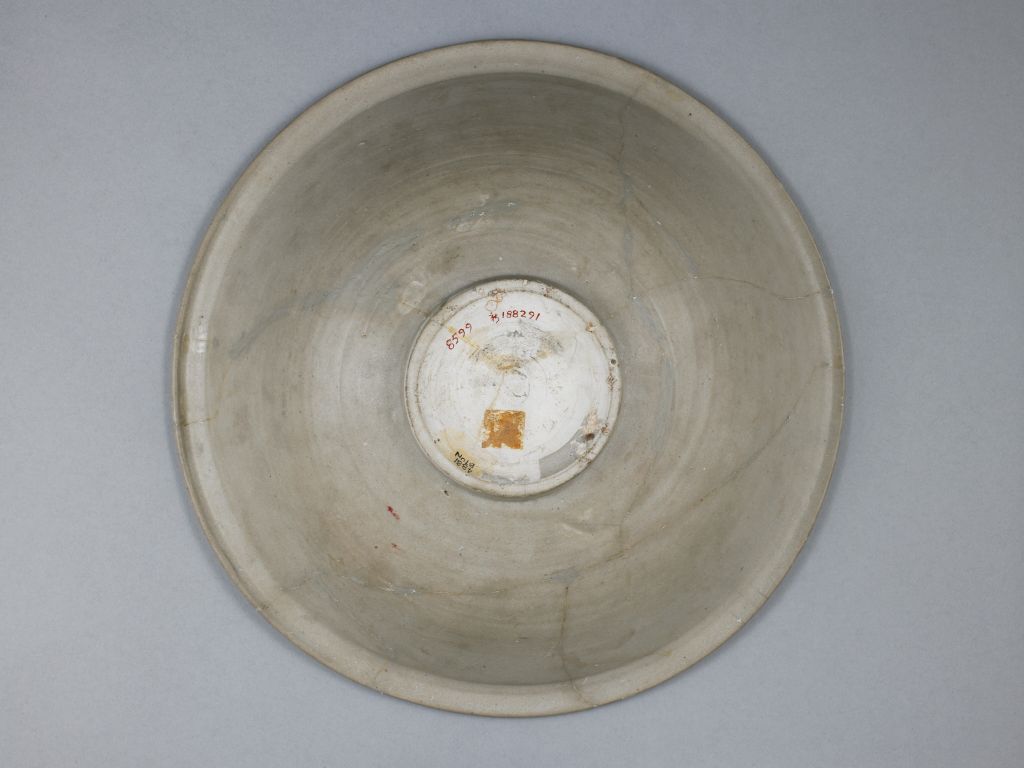 图片[3]-Xicun Kiln Green and White Glaze Large Bowl with Phoenix Pattern-China Archive